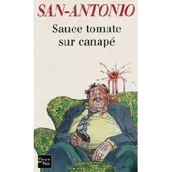 livre sauce tomate sur canapé