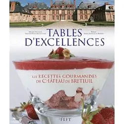 livre tables d'excellence