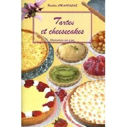 livre tartes et cheesecakes - illustrations pas à pas