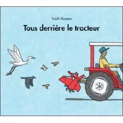 livre tous derrière le tracteur