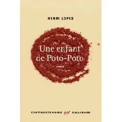 livre une enfant de poto - poto