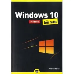 livre windows 10 poche pour les nuls, 6e édition