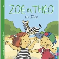 livre zoé et théo au zoo