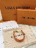 louis vuitton bracelet buddy en tissu et métal doré