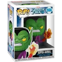 marvel - bobble head pop n° 566 - fantastic four - super - skrull