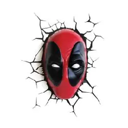 marvel - lampe 3d led deadpool