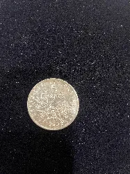 pièce 5 francs semeuse 1960 argent 835 millième 12g