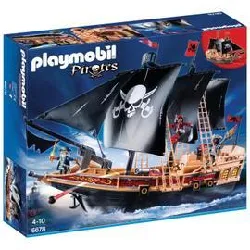 playmobil 6678 - bateau pirates des ténèbres