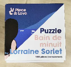 puzzle 1000 pièces bain de minuit by lorraine sorlet