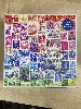 puzzle 500 pièces timbres vintage stamps