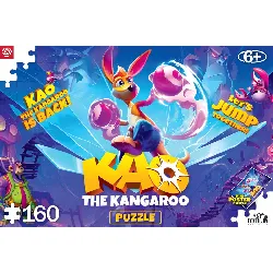 puzzle kids: kao the kangaroo - kao is back - 160 pièces