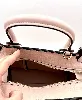 sac valentino by mario valentino mini tote arepa rose pâle en simili