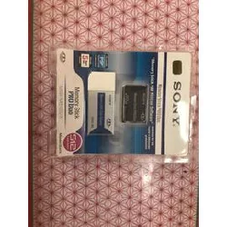 sony - carte mémoire flash (adaptateur memory stick duo inclus(e)) - 512 mo - ms pro duo - pour cyber - shot dsc - t30; handycam d