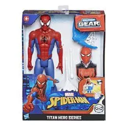 spiderman marvel spider - man titan hero series blast gear - spider - man