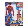 spiderman marvel spider - man titan hero series blast gear - spider - man