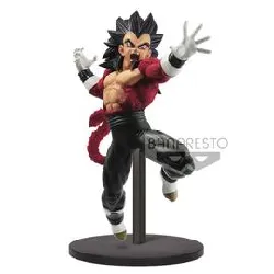 super dragon ball heroes statuette pvc super saiyan 4 vegeta xeno 9th anniversary 17 cm