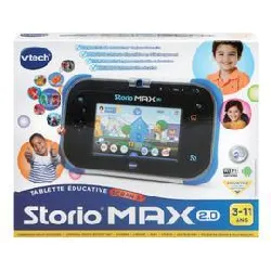 tablette enfant vtech storio max 2.0 5' bleue