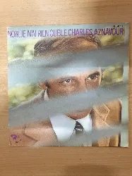 vinyle charles aznavour - non, je n'ai rien oublié (1971)