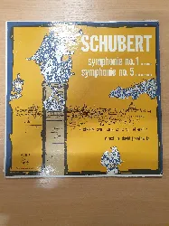 vinyle franz schubert - symphonie nr. 1 in d - dur / symphonie nr. 5 in b - dur