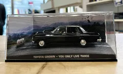 voiture de collection 1:43 toyota crown - 007 - james bond -you only live twice ( on ne vit que deux fois ) en métal