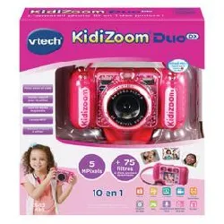 vtech kidizoom duo dx rose - appareil photo pour enfants