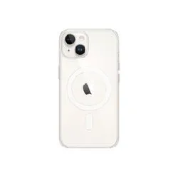 apple - coque de protection pour téléphone portable - avec magsafe - polycarbonate - clair - pour iphone 14