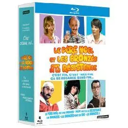 blu-ray coffret le père noël et les bronzés font de la résistance blu - ray