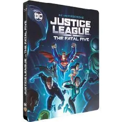 blu-ray justice league vs the fatal five - édition steelbook - blu - ray