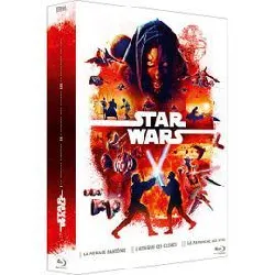 blu-ray star wars ep 1 - 3 - + bonus