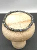 brpi bracelet élastiqué en pierre labradorite d4mm