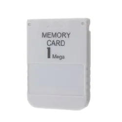 carte mémoire 1 mb (15 blocs) pour sony playstation 1 (psx), psone, compatible ps2