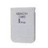 carte mémoire 1 mb (15 blocs) pour sony playstation 1 (psx), psone, compatible ps2