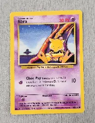 carte pokémon abra 43/102 ex fr set de base