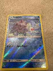 carte pokémon lokhlass 17/68 reverse