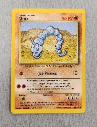 carte pokémon onix 56/102 ex fr set de base