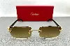 cartier lunettes de soleil signature c ct0064s 0010 branches en corne d'eau de buffle