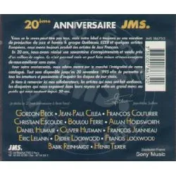 cd 20 ème anniversaire - jms