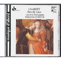 cd airs de cour de 1689