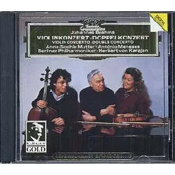 cd concerto pour violon et orchestre en ré majeur opus 77, concerto pour violon, violoncelle et orchestre en la mineur opus 102 "d