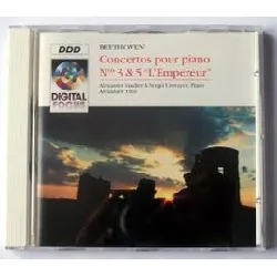 cd concertos pour piano n° 3 et 5 "l'empereur"