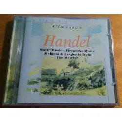 cd handel - water music - fireworks music - sinfonia & larghetto from the messiah