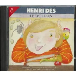 cd henri dès - les bêtises (1991)