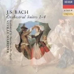 cd johann sebastian bach - orchestral suites 1 - 4 (1991)