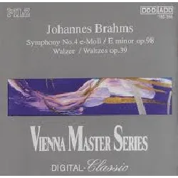 cd johannes brahms - symphony no.4e moll/e minor op.98 - walzer /waltzes op.39 (1992)