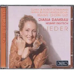 cd lieder de brahms, chopin, liszt, mendelssohn