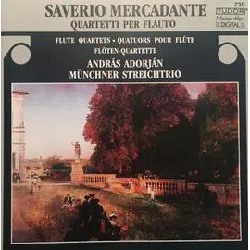 cd mercadante. quatuors pour flûte. adorjan trio de munich. tudor