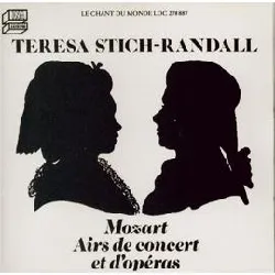 cd mozart airs de concert et d'opéras