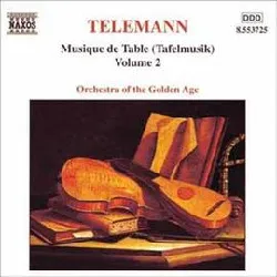 cd tafelmusik part. 2 vol. 2 orch. of the golden age