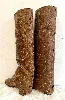 chanel bottes guêtres matelasseés en cuir marron avec talon h6,5cm