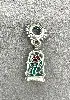 charm pandora x disney la belle et la belle enchanted rose dangle argent 925 millième (22 ct) 2,3g